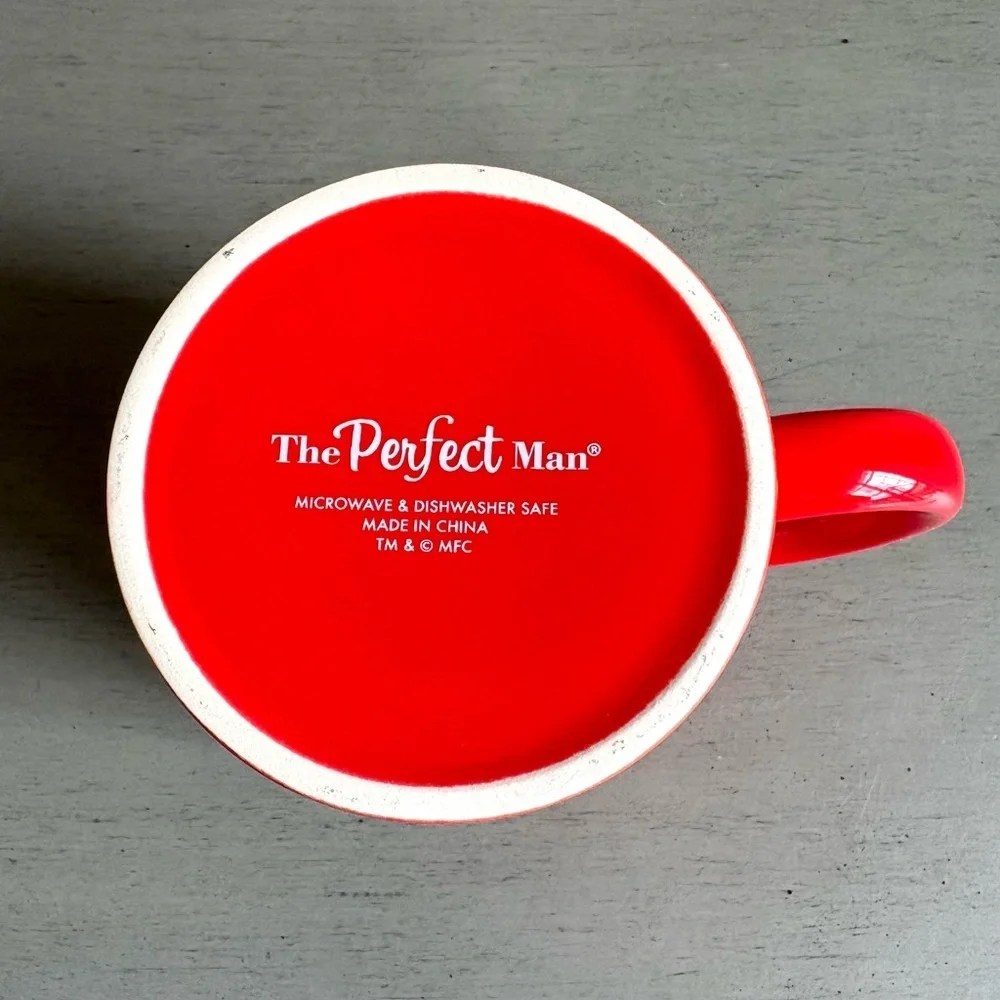 Naughty Nice I Can Explain Red Coffee Mug Good Humor -The Perfect Man Holiday